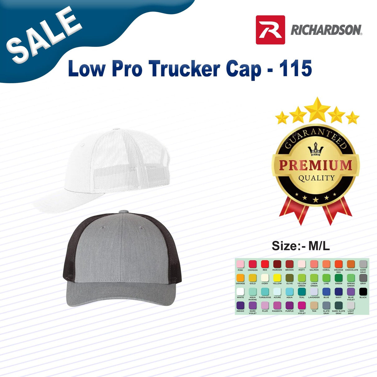 Richardson® Low Pro Trucker Cap