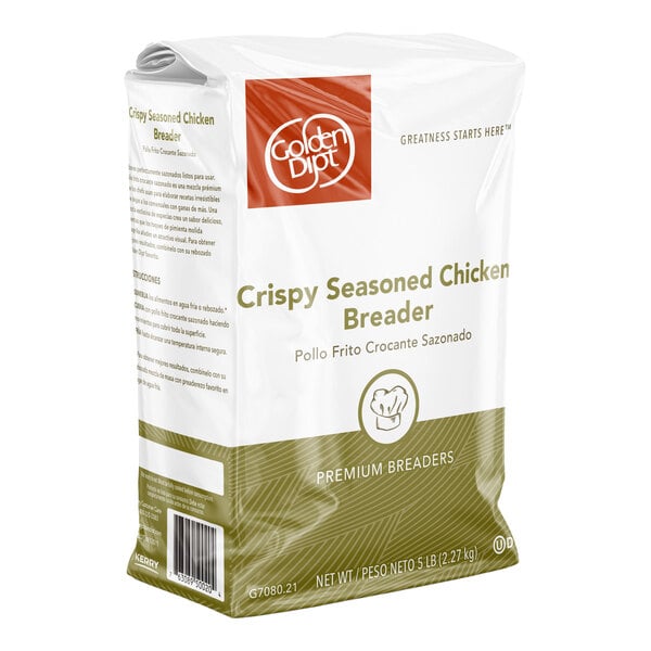 Golden Dipt 5 lb. Crispy Seasoned Chicken Fry Mix - 6/Case