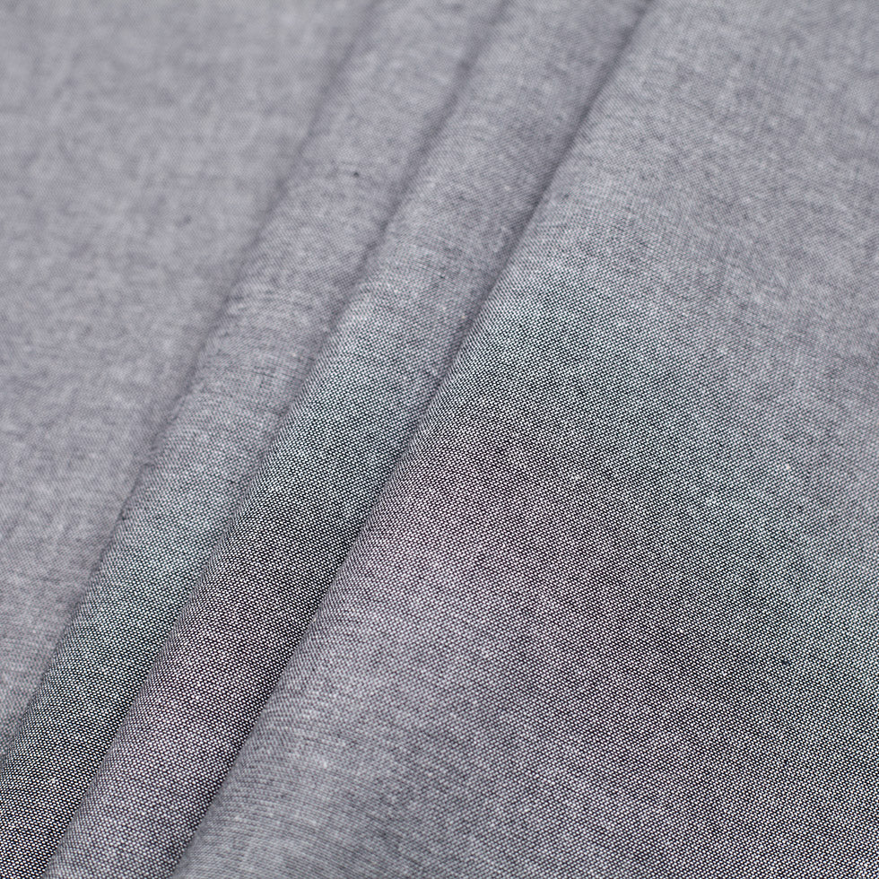 Black Cotton Chambray