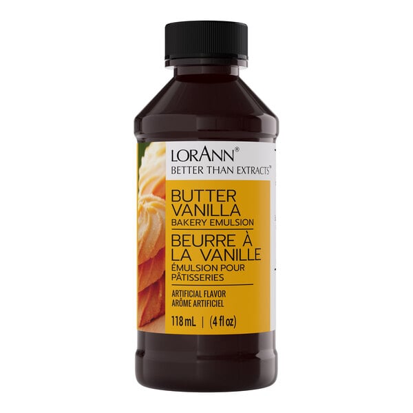 LorAnn Oils 4 fl. oz. Butter Vanilla Bakery Emulsion