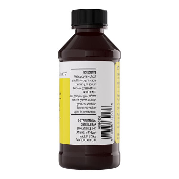 LorAnn Oils 4 fl. oz. All-Natural Lemon Bakery Emulsion