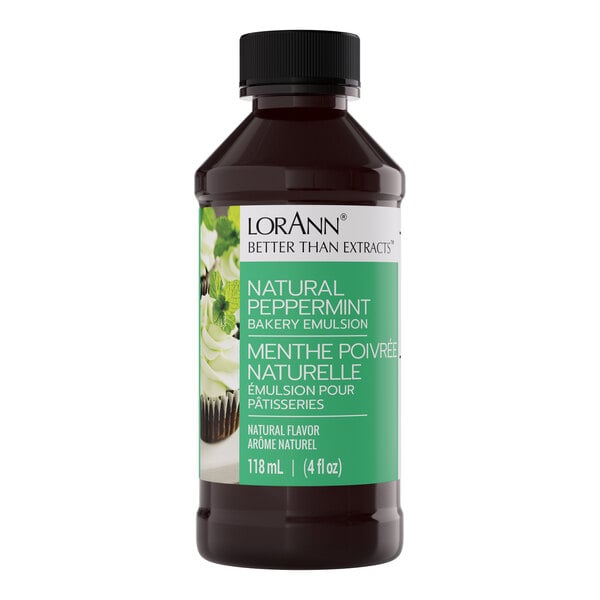 LorAnn Oils 4 fl. oz. All-Natural Peppermint Bakery Emulsion