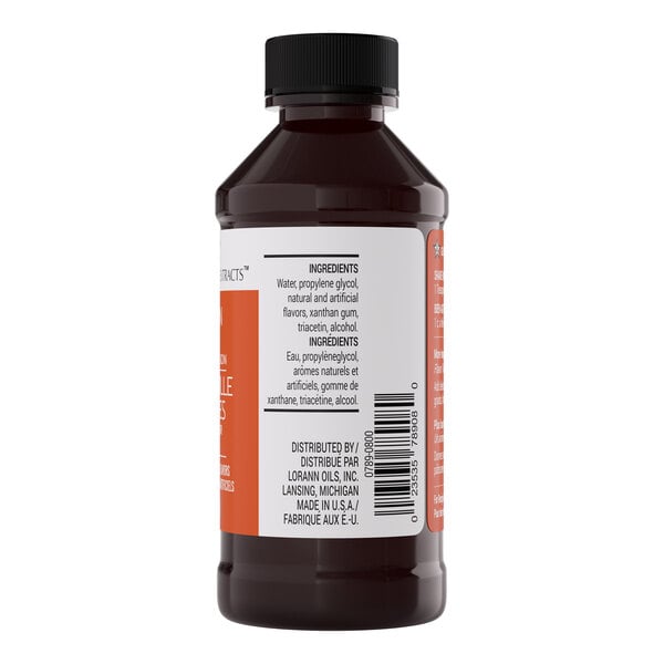 LorAnn Oils 4 fl. oz. Pumpkin Spice Bakery Emulsion - 6/Case