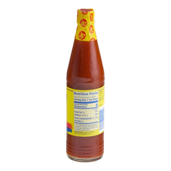 The Original Louisiana Brand 6 fl. oz. Original Hot Sauce - 24/Case