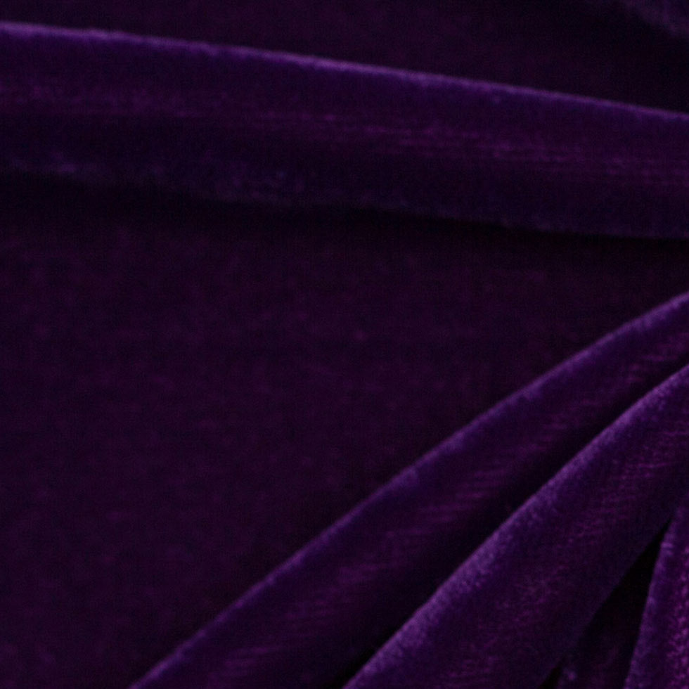 Polyester Micro Velvet - Royal Purple
