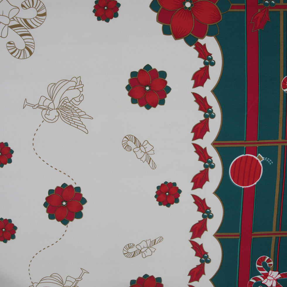 Christmas Tablecloth Polyester Woven Fabric