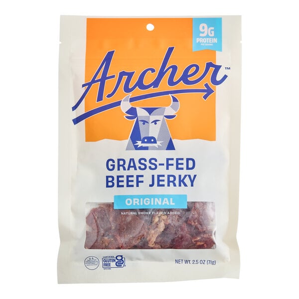 Archer Original Beef Jerky 2.5 oz. - 12/Case