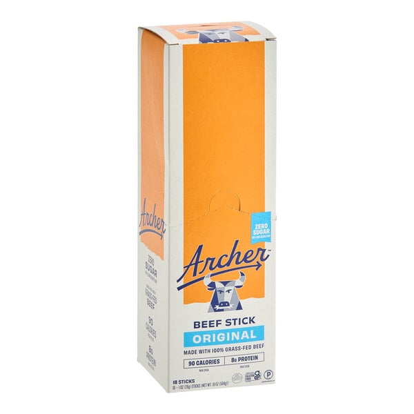 Archer Original Beef Meat Stick 1 oz. - 108/Case