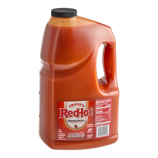 Frank's RedHot Original Hot Sauce 1 Gallon - 4/Case
