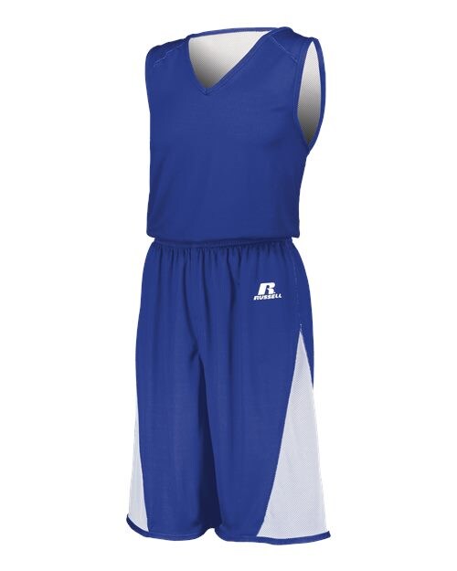 Russell Athletic - Youth Reversible Basketball Jersey | 100% polyester Ultra Lite fabric | Unleash Your Style with Our sportswear | RADYAN®