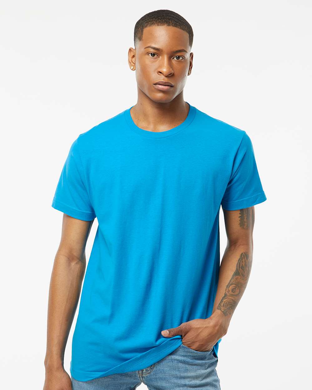 Tultex® Fine Jersey Crew Neck Short Sleeve T-Shirt