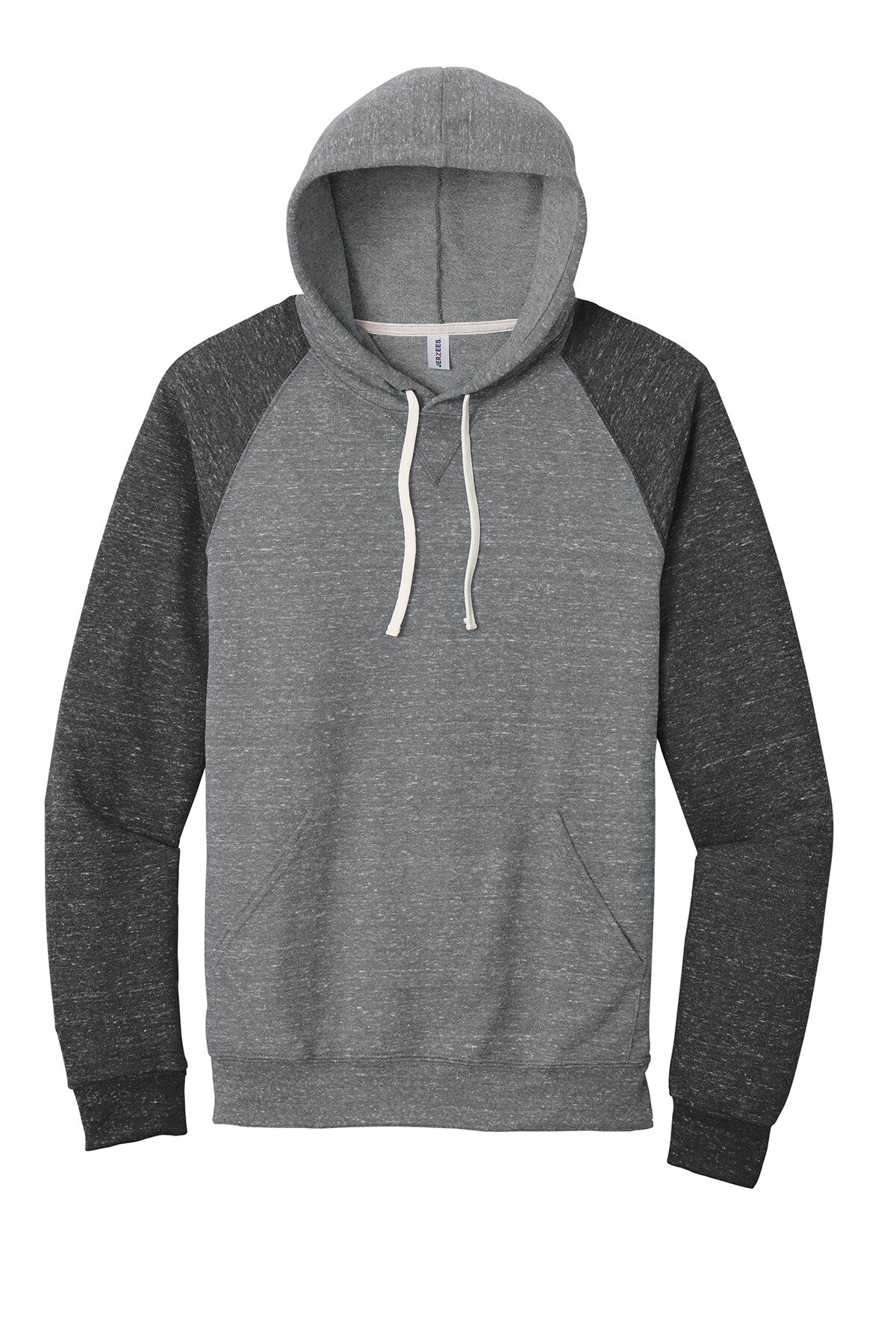 JERZEES® Snow Heather French Terry Raglan Hoodie