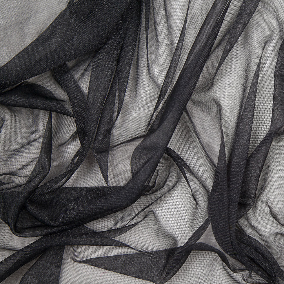 Metallic Slate Nylon Mesh