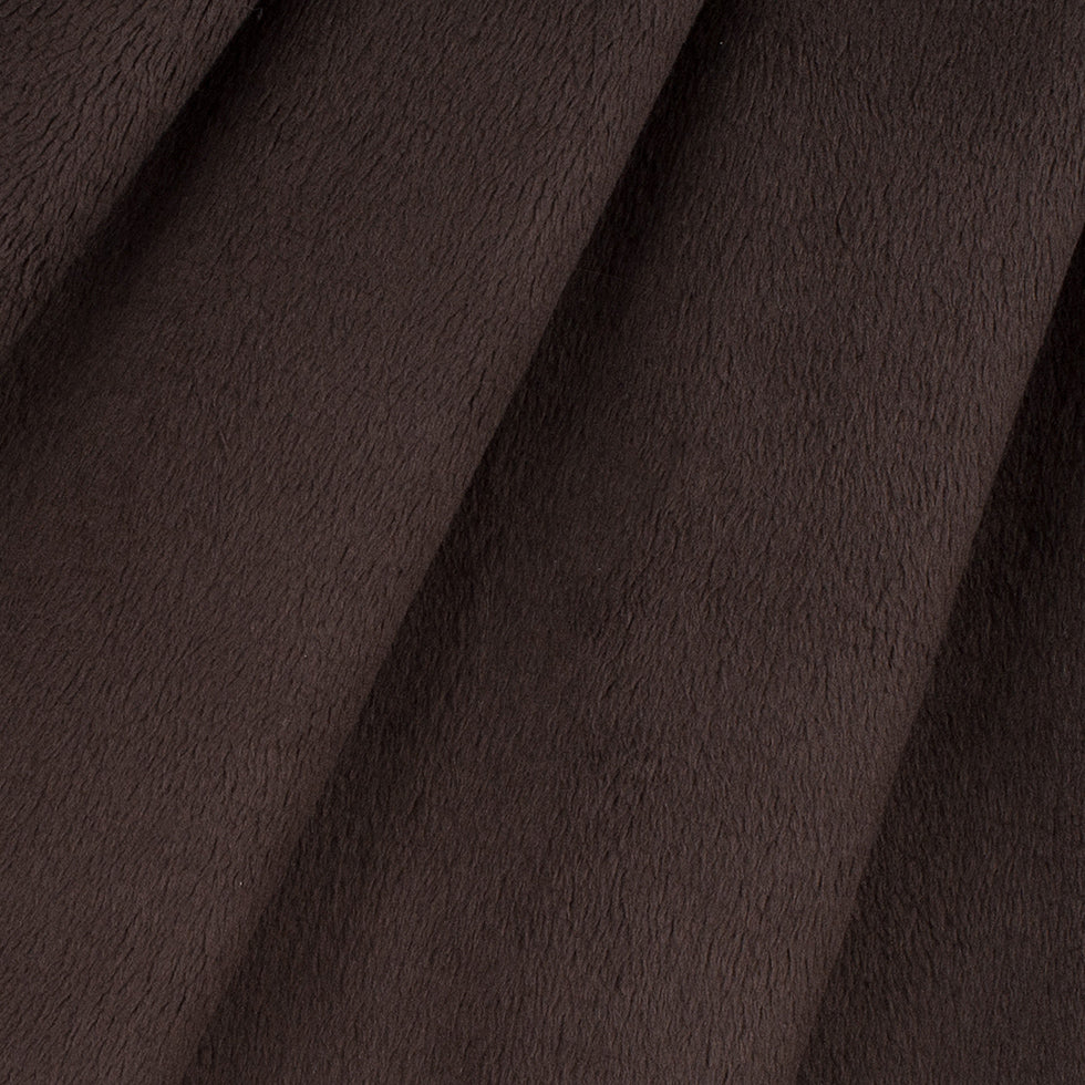 Beluga Knitted Faux Fur Bonded with a Foil Printed Jersey