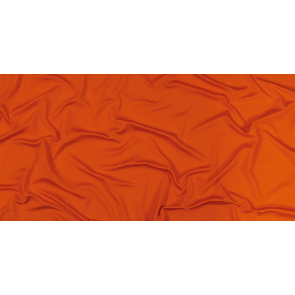 Carrot Luminous Stretch Polyester Tricot