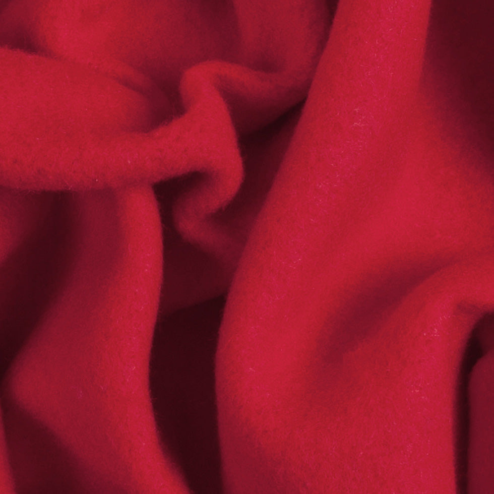 Ralph Lauren American Made Red Cotton Knit Fleece
