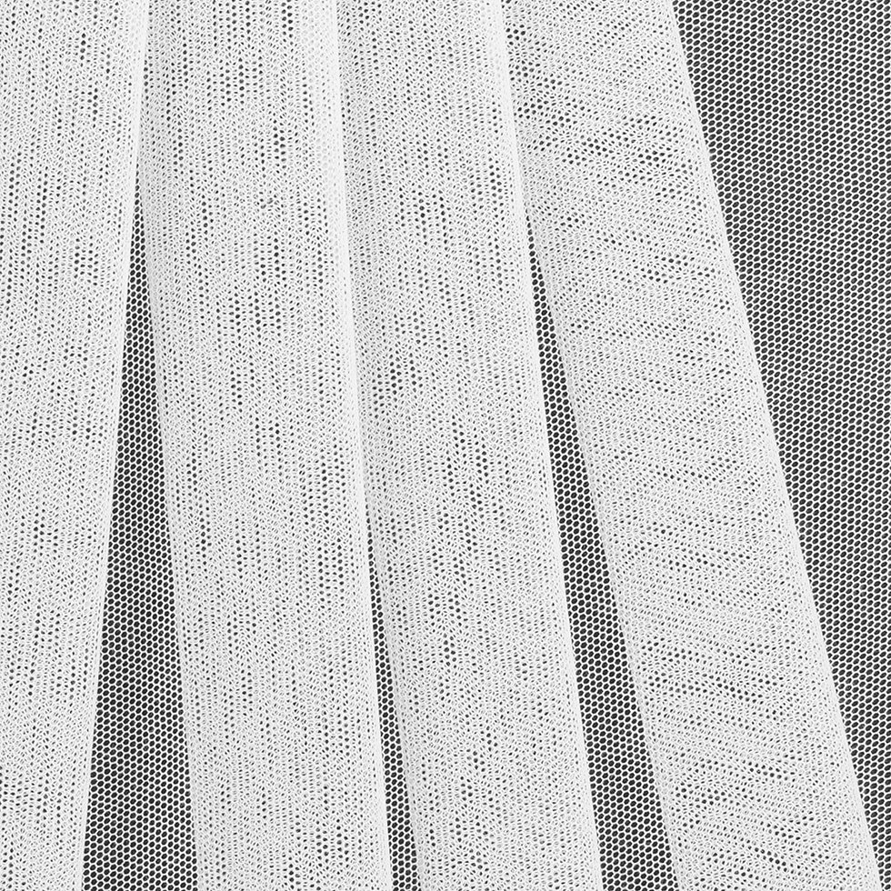 Cotton Bobbinet Tulle Made in England - White