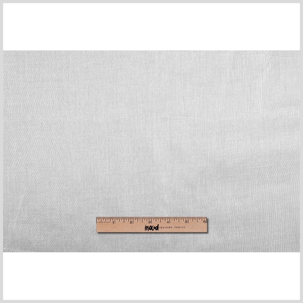 Italian White Pima Cotton Organdy