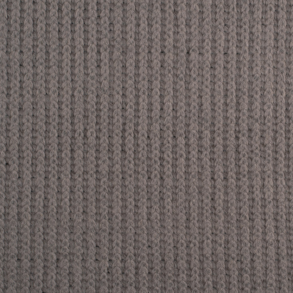 Herno Tan Knit Wool Blend Coating