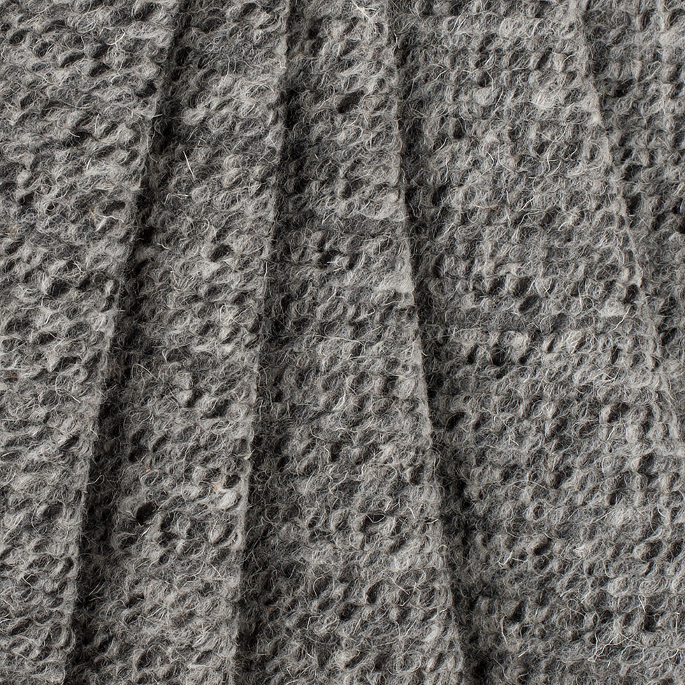 Herno Black/White/Gray Wool Knit