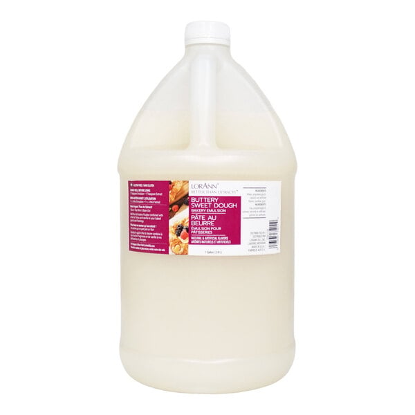LorAnn Oils 1 Gallon Buttery Sweet Dough Bakery Emulsion