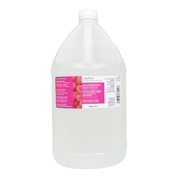 LorAnn Oils 1 Gallon Raspberry Bakery Emulsion