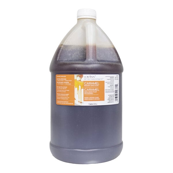 LorAnn Oils Caramel Bakery Emulsion - 1 Gallon