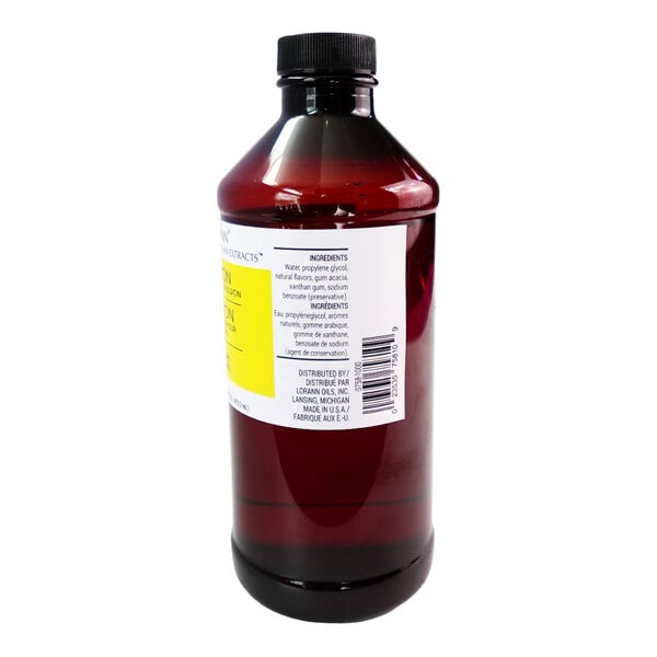 LorAnn Oils 16 fl. oz. All-Natural Lemon Bakery Emulsion