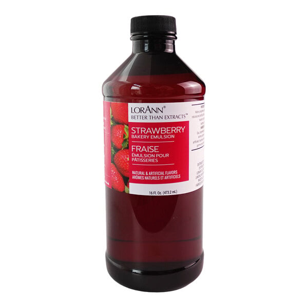 LorAnn Oils 16 fl. oz. Strawberry Bakery Emulsion