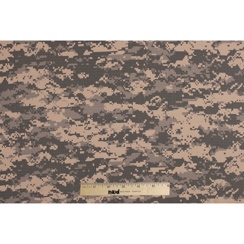 Digital Camo Cotton Ripstop - Army Combat Uniform