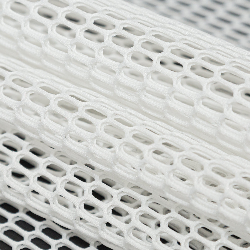 Brilliant White Polyester Wonder Mesh
