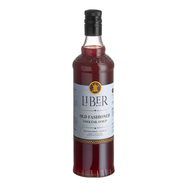 Liber & Co Old Fashioned Syrup 750 mL - 6/Case