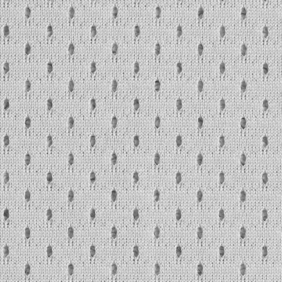 Polyester Athletic Mesh - White 100 Denier