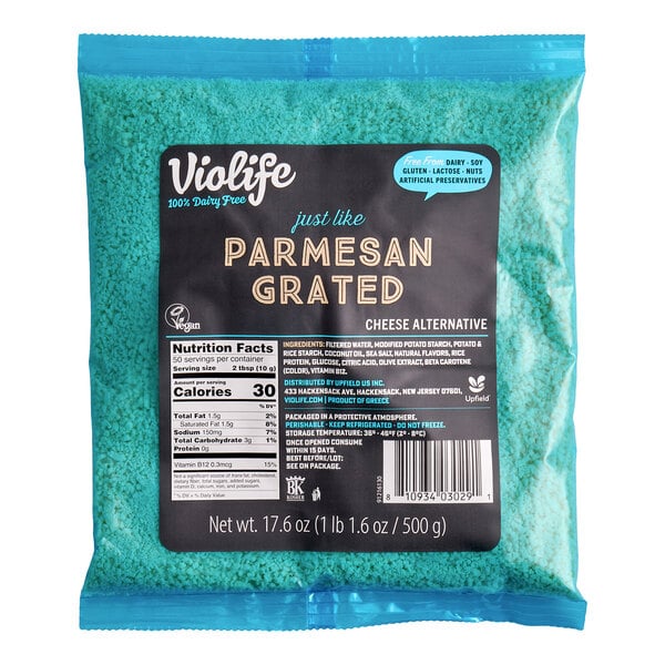 Violife Just Like Parmesan Vegan Grated Cheese 1.1 lb.