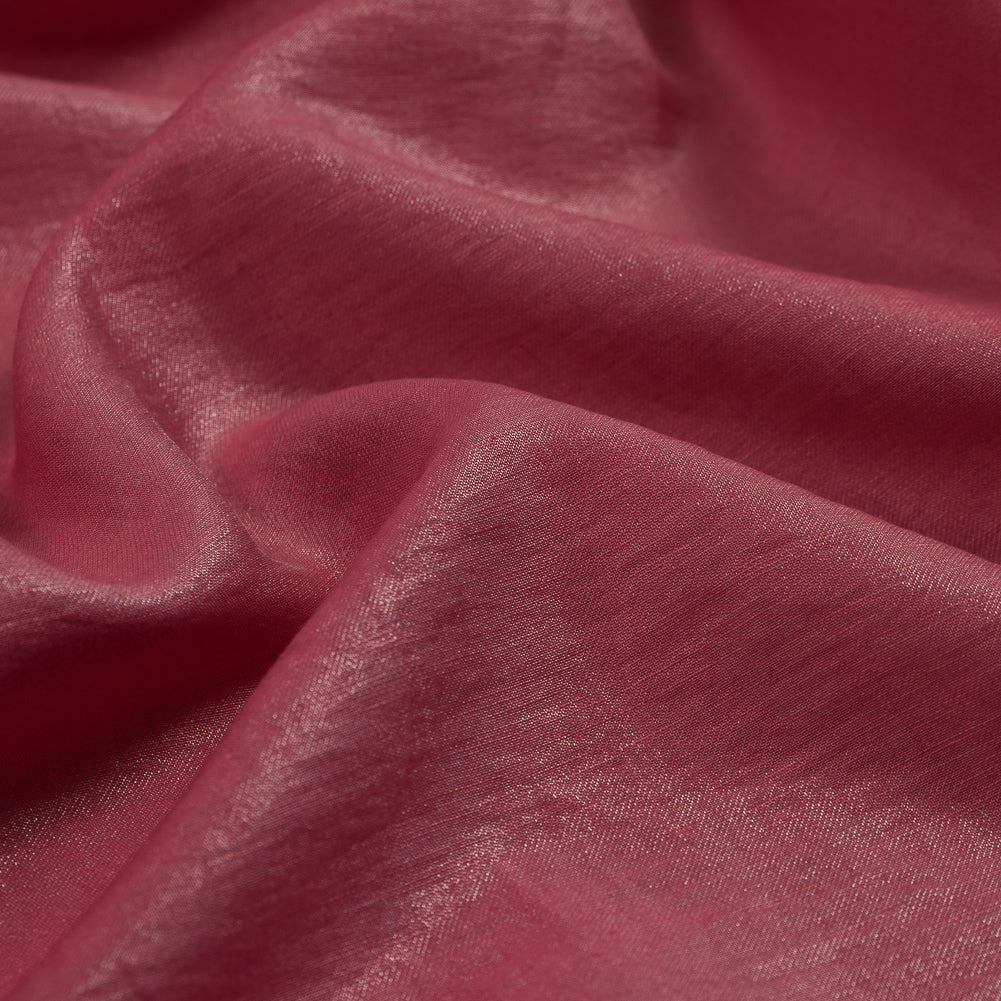 Watermelon Pink Iridescent Lame