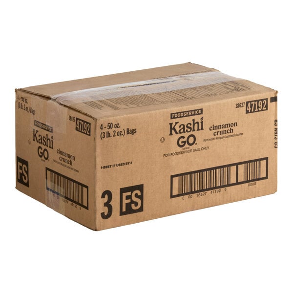 Kashi GO Cinnamon Crunch Cereal 50 oz. - 4/Case