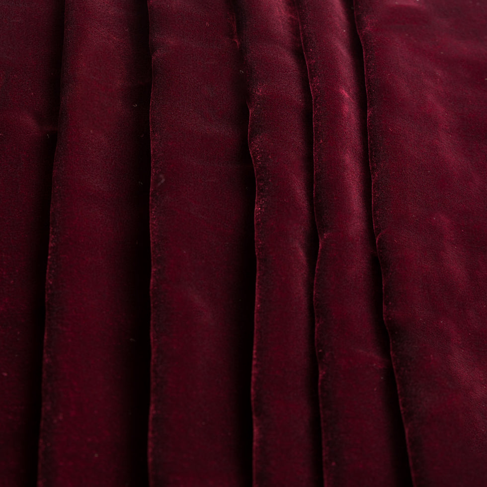 Soft Rayon-Silk Velvet - Sultan Red - Cicero Collection