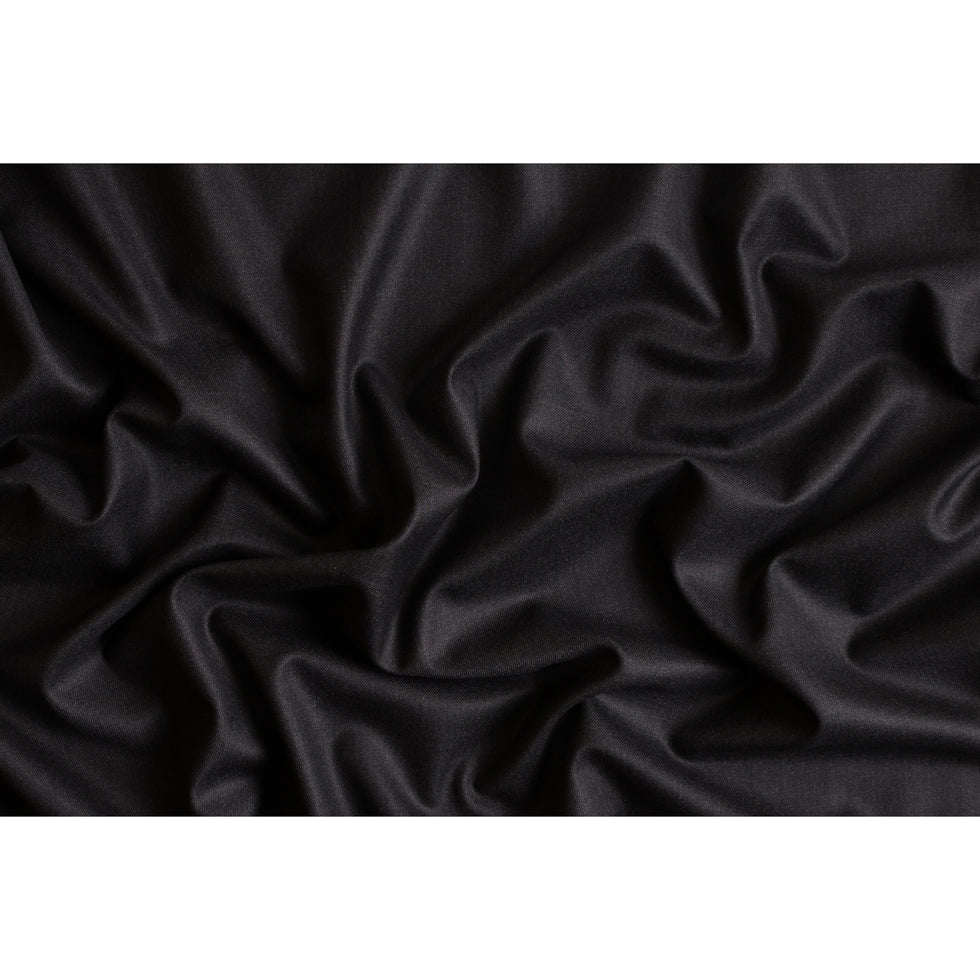 Super 160 Wool Suiting - Charcoal