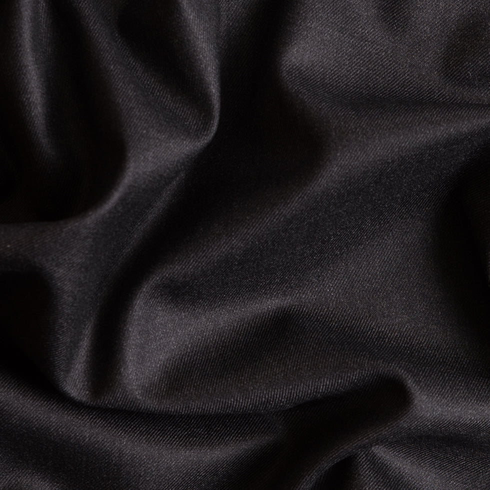 Super 160 Wool Suiting - Charcoal