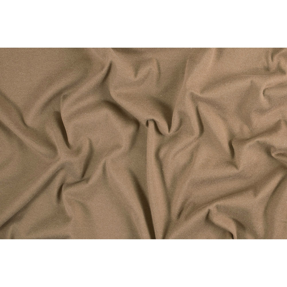 Cotton-Polyester Velour - Almond Buff