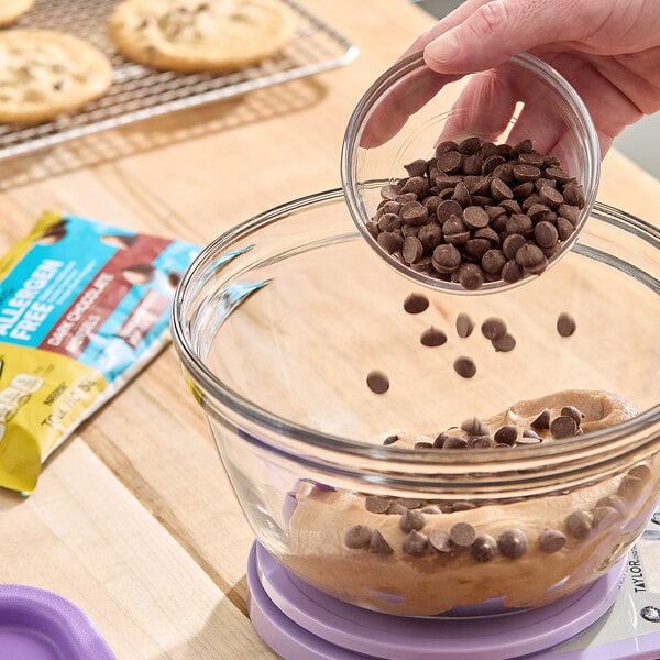 Nestle Toll House Organic Allergen-Free Dark Chocolate 1M Morsels 9 oz. - 15/Case