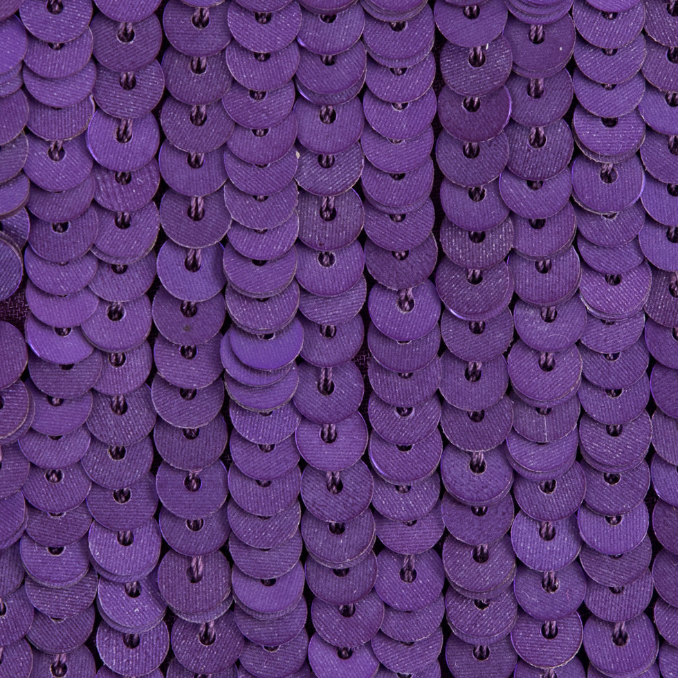 Phillip Lim Royal Purple Baby Sequined Silk Georgette