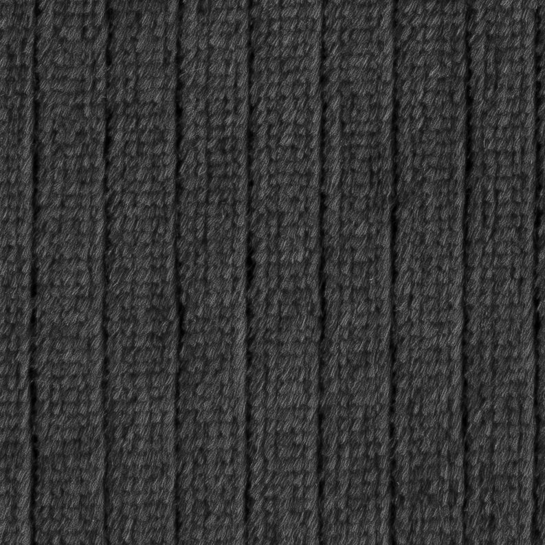 Gunmetal Striped Rayon Velvet