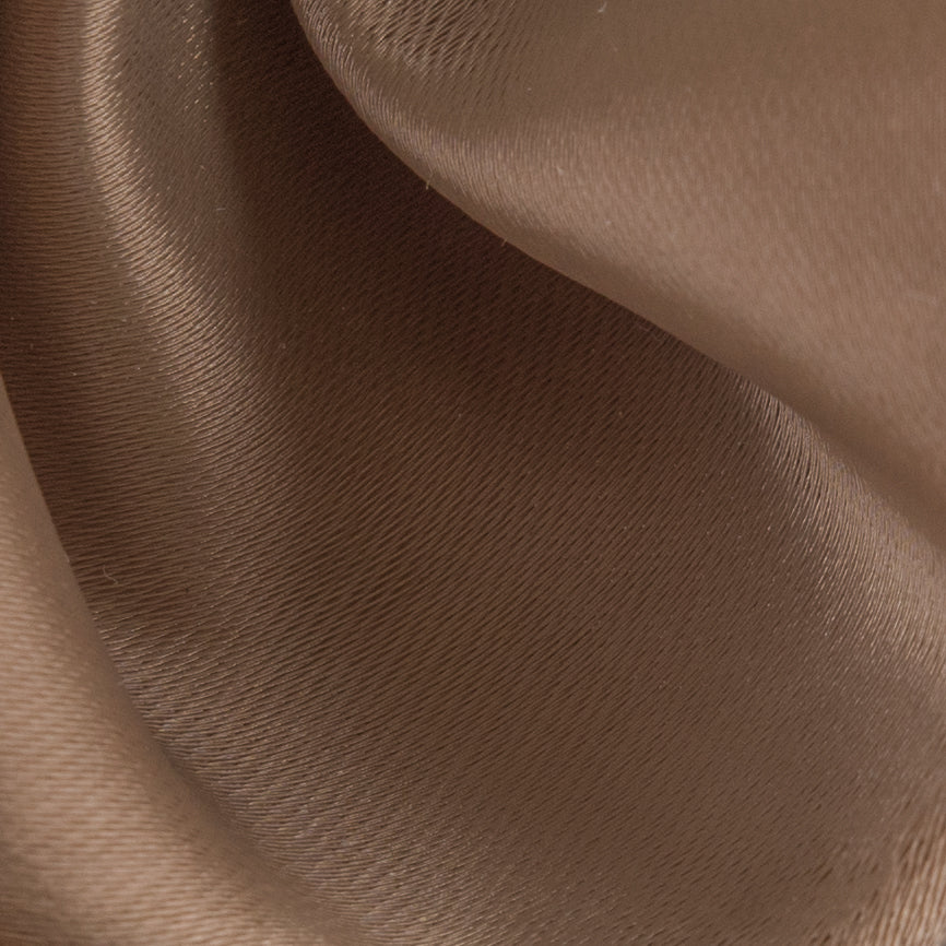 Cornstalk Beige Polyester Duchesse Satin
