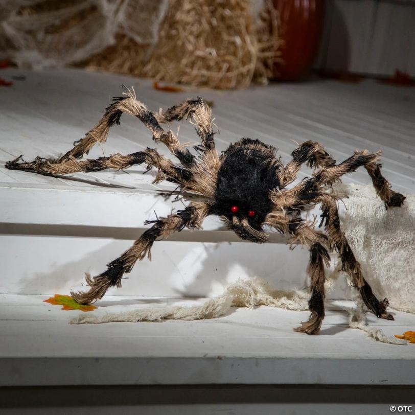 30" Posable Tarantula Halloween Décor