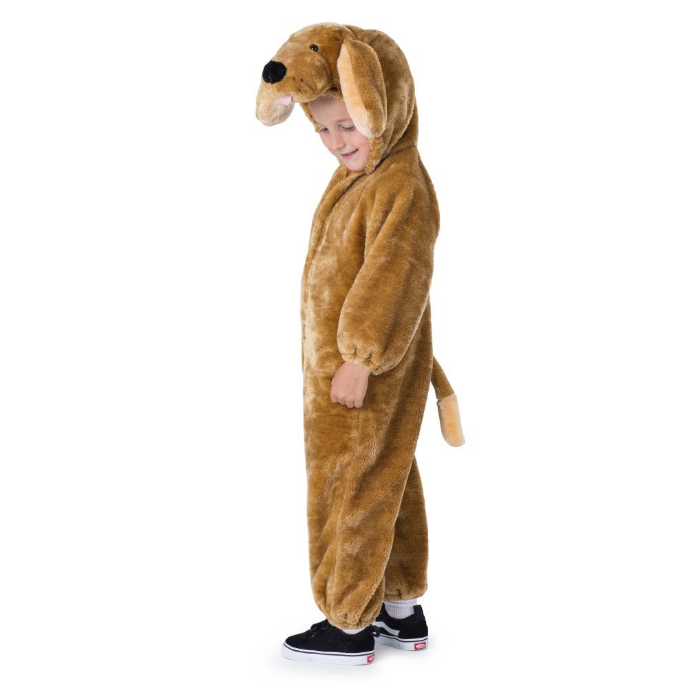 Brown Puppy Plush Costume - Kids & Adults