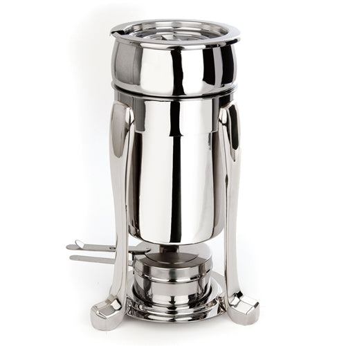 Eastern Tabletop 3101FS/SS 2 Qt. Petite Marmite with Lid - Stainless Steel
