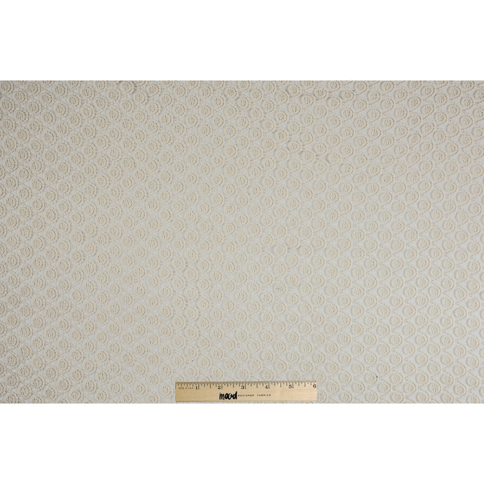 Famous NYC Designer Off-White Scalloped Lace on Netting