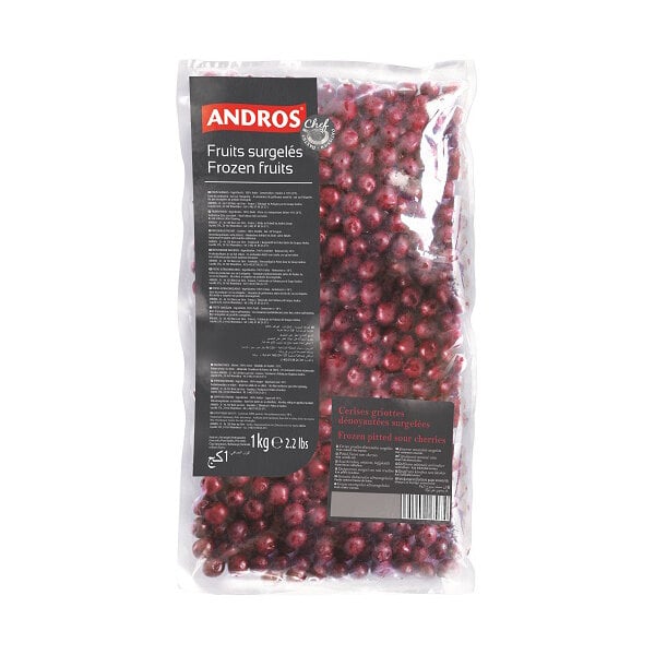 Andros Chef Pitted Morello Cherries 2.2 lb. - 5/Case