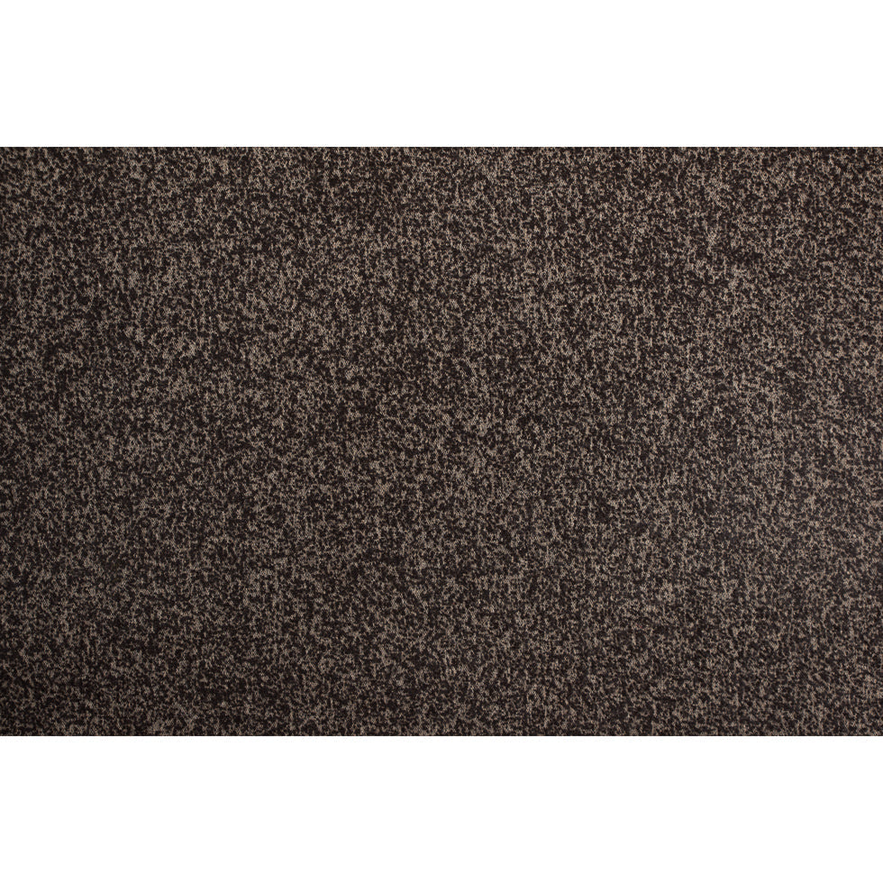 Turkish Coffee/White Swan Spotted Wool Boucle
